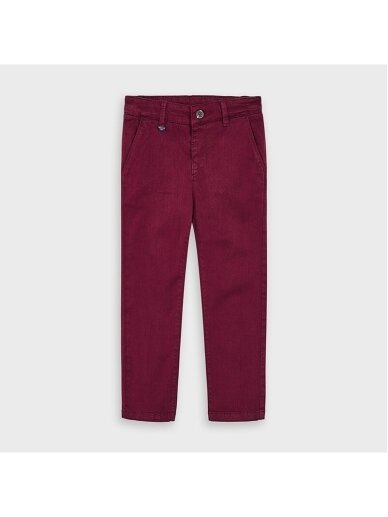 Mayoral bordo spalvos „Chino“ stiliaus kelnės 4970D249