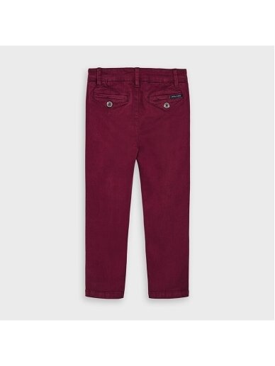 Mayoral bordo spalvos „Chino“ stiliaus kelnės 4970D249 2