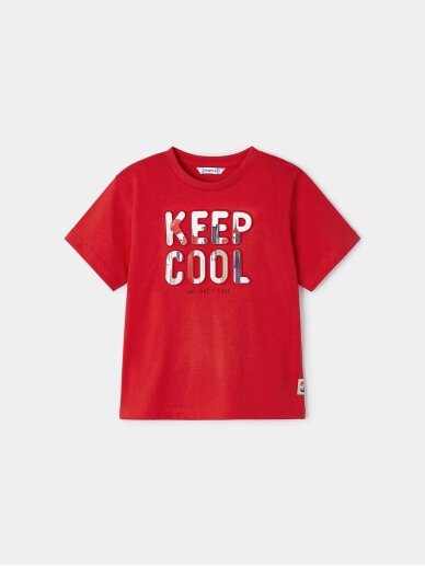 Mayoral medvilniniai marškinėliai „Keep Cool“ 4488D165