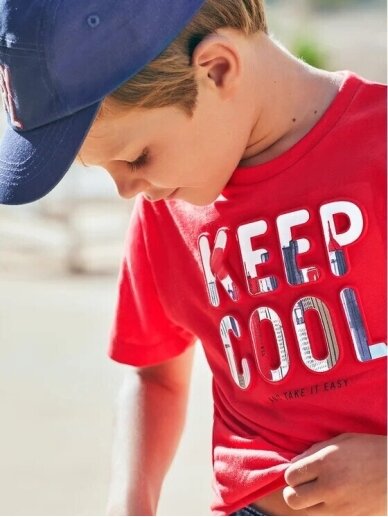 Mayoral medvilniniai marškinėliai „Keep Cool“ 4488D165 3