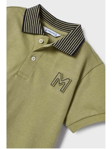 Mayoral polo marškinėliai berniukui su dryžuota apykakle 4498D147 2 Mayoral polo marškinėliai berniukui su dryžuota apykakle 4498D147 2
