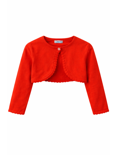 Mayoral raudonas bolero su banguotais kraštais 4882D247