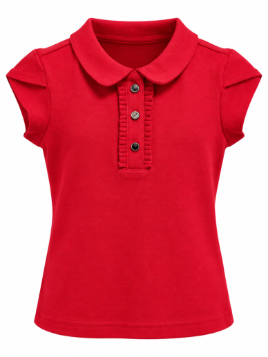 Mayoral raudoni polo marškinėliai trumpomis rankovėmis 54150-Rojo Mayoral raudoni polo marškinėliai trumpomis rankovėmis 54150-Rojo
