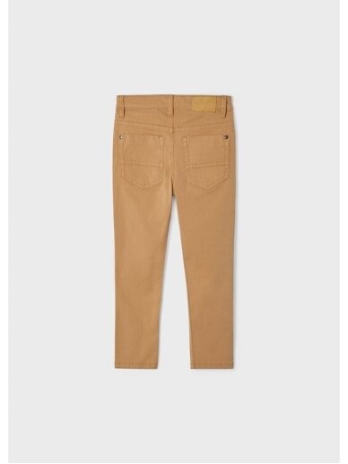Mayoral smėlio spalvos „Slim fit“ kirpimo kelnės 4469D129 1 Mayoral smėlio spalvos „Slim fit“ kirpimo kelnės 4469D129 1