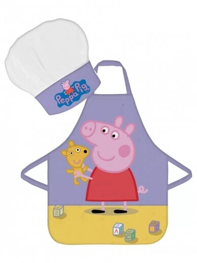 Mažojo virtuvės šefo rinkinys Peppa Pig Teddy 2852D308