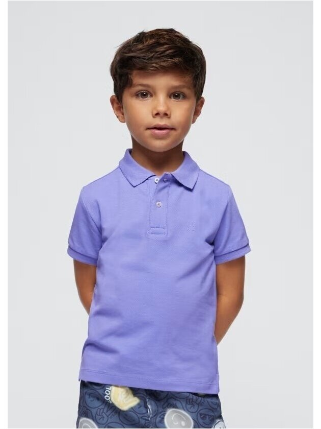 Mayoral levandų spalvos polo marškinėliai 4634D113