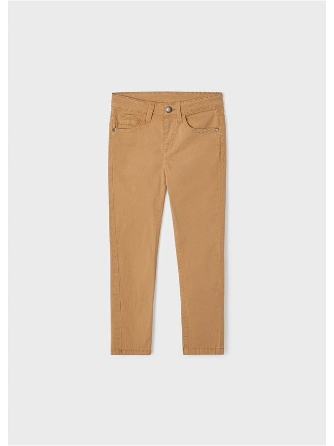 Mayoral smėlio spalvos „Slim fit“ kirpimo kelnės 4469D129 Mayoral smėlio spalvos „Slim fit“ kirpimo kelnės 4469D129