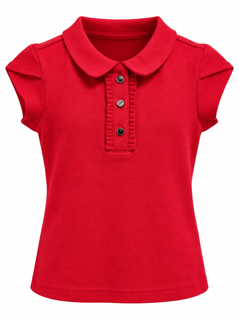 Mayoral raudoni polo marškinėliai trumpomis rankovėmis 54150-Rojo Mayoral raudoni polo marškinėliai trumpomis rankovėmis 54150-Rojo