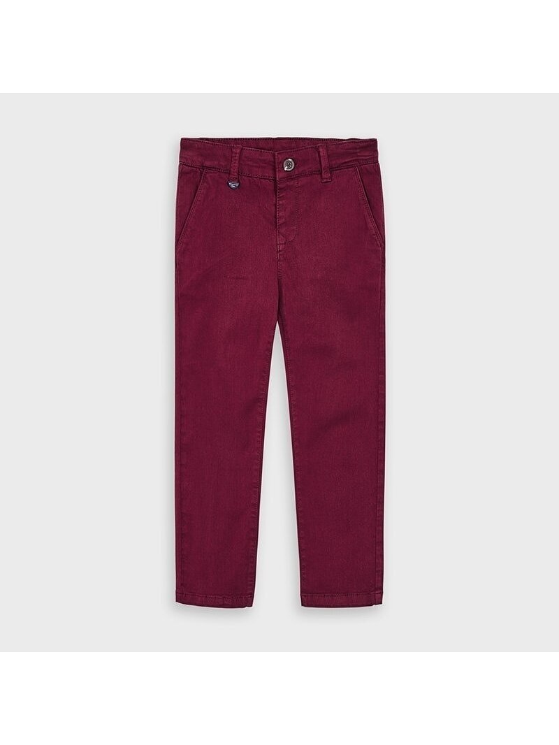 Mayoral bordo spalvos „Chino“ stiliaus kelnės 4970D249 Mayoral bordo spalvos „Chino“ stiliaus kelnės 4970D249