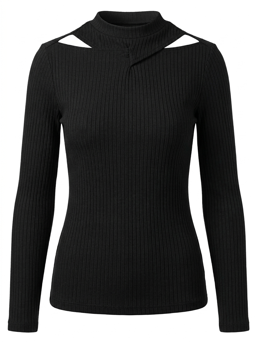 Mayoral juodas rumbuotas golfas 7051-82 Negro