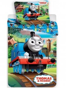 Medvilninis patalynės komplektas Thomas and Friends 3036D