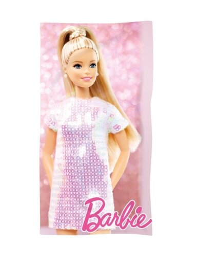 Medvilninis Barbie rankšluostis mergaitėms 4861D248