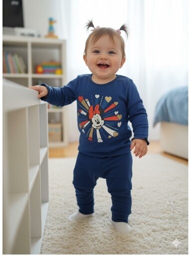 Mėlyna palaidinė MINNIE MOUSE 3830D14 Mėlyna palaidinė MINNIE MOUSE 3830D14