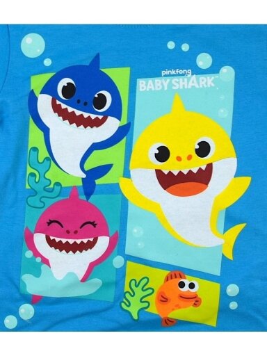 Mėlyni marškinėliai Baby Shark 2887D91