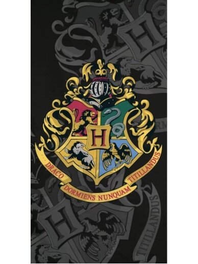 Medvilninis vonios rankšluostis „Harry Potter“ 4535D92-1 Medvilninis vonios rankšluostis „Harry Potter“ 4535D92-1