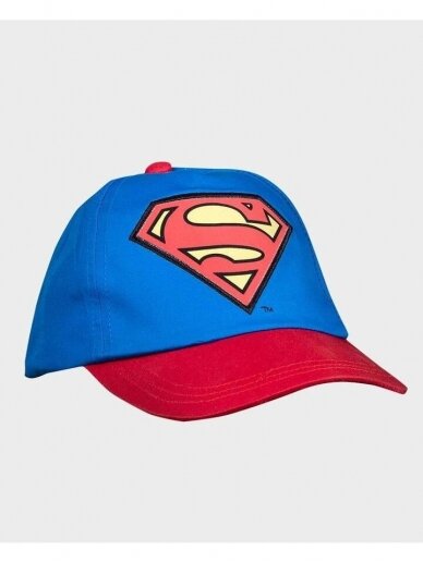 Mėlyna kepurė su raudonu snapeliu Supermenas 1104D201
