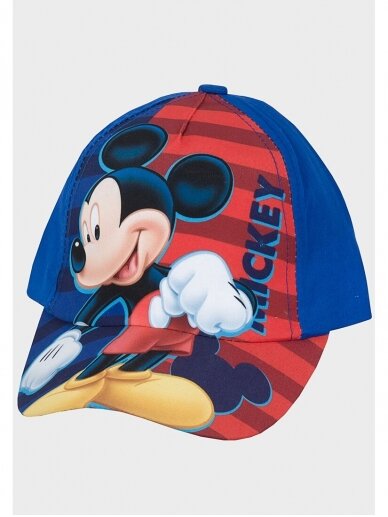 Mėlyna kepurė su snapeliu Mickey Mouse 1102D200 Mėlyna kepurė su snapeliu Mickey Mouse 1102D200