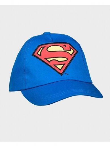 Mėlyna kepurė su snapeliu Supermenas 1103D201