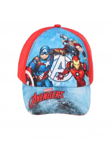 Mėlyna raudona kepurė Avengers 2066D93