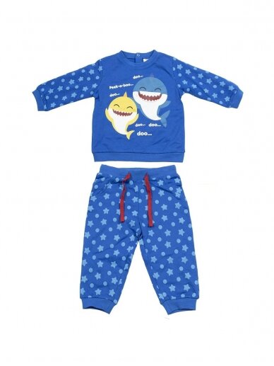 Mėlynos spalvos kostiumėlis Baby Shark 2048D95