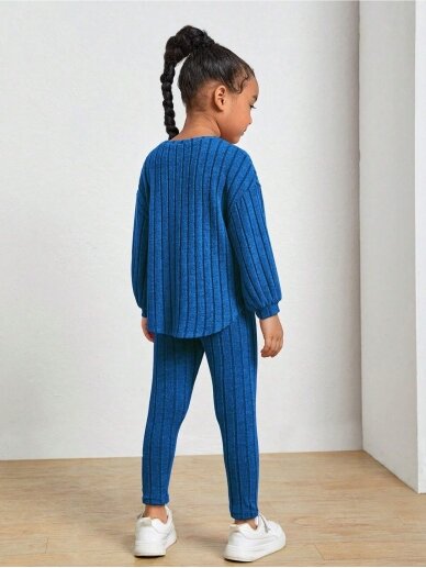 Mėlynos spalvos kostiumėlis mergaitei 2608D180 1