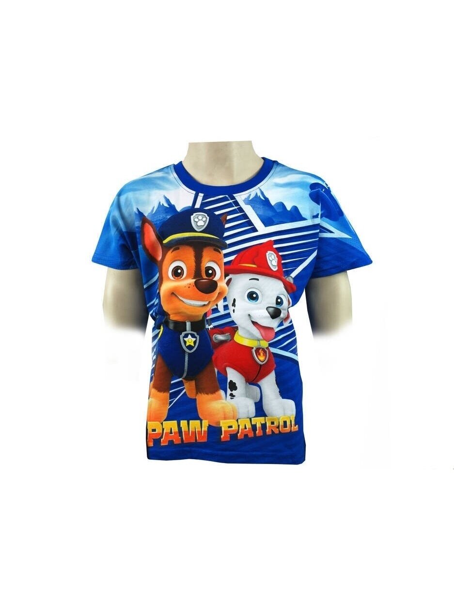 Mėlyni „Paw Patrol“ marškinėliai Mėlyni „Paw Patrol“ marškinėliai