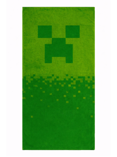 Minecraft vonios ir paplūdimio rankšluostis „Creeper“ 4949D193-1