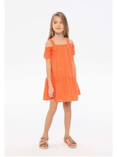 Minoti koralų spalvos suknelė 4128D78