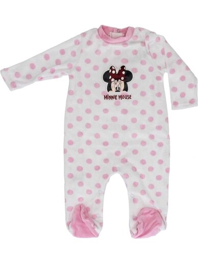 Minnie Mouse rožinis šliaužtinukas kūdikiui