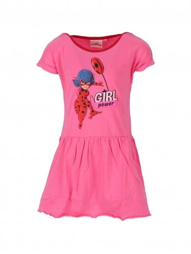 Miraculous Ladybug rožinė suknelė - Girl Power 1592D90