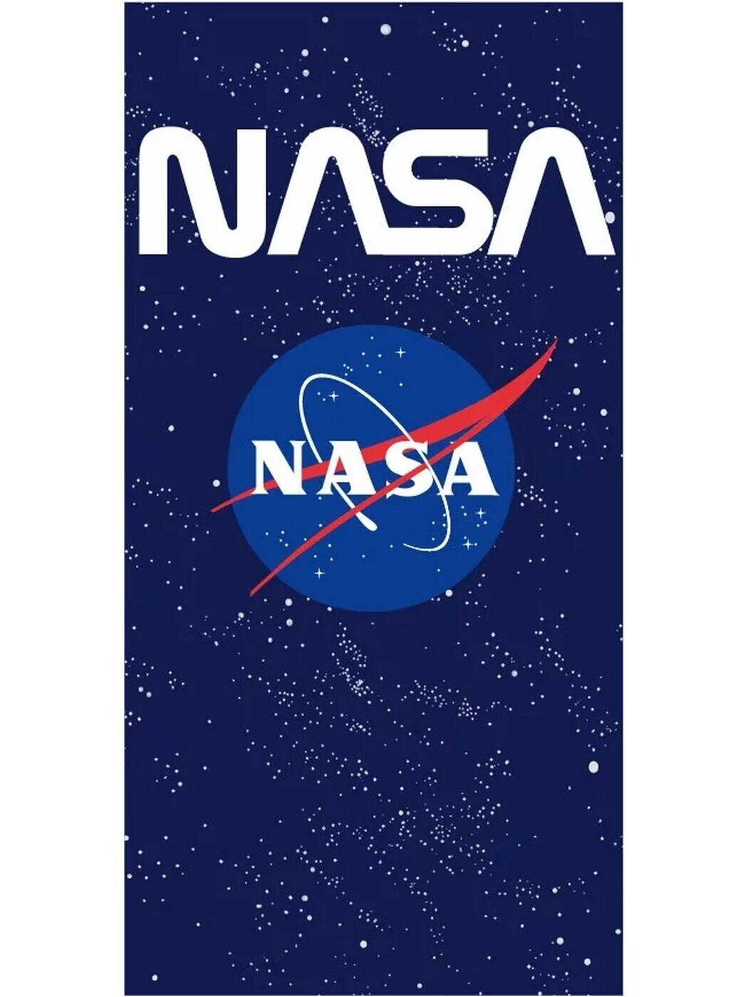 NASA paplūdimio rankšluostis su logotipu 4870D168-1