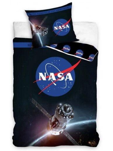 NASA patalynės komplektas „Space Mission“ 4945D144 NASA patalynės komplektas „Space Mission“ 4945D144
