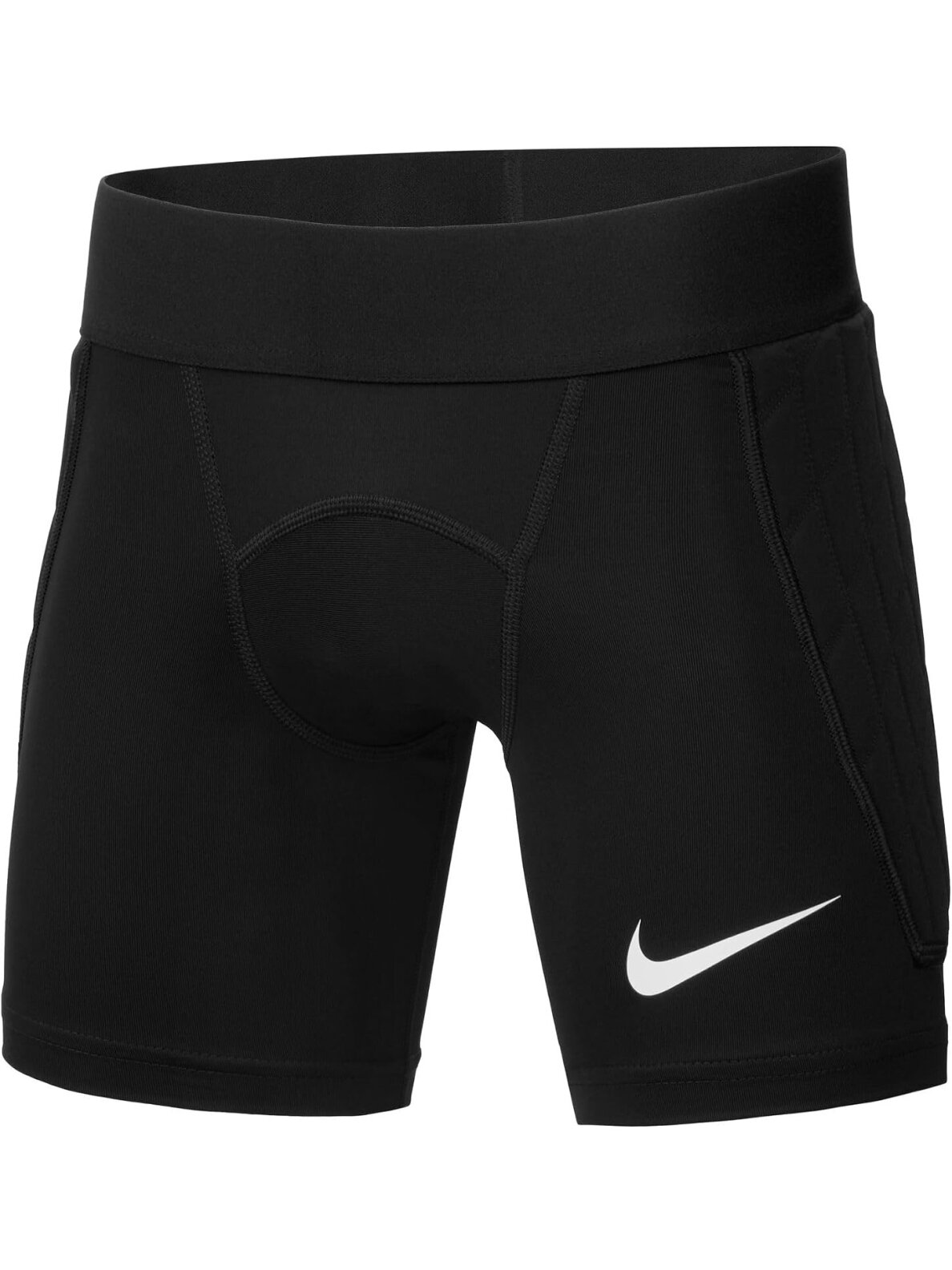 Nike juodi paminkštinti vartininko šortai