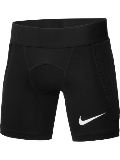 Nike juodi paminkštinti vartininko šortai Nike juodi paminkštinti vartininko šortai