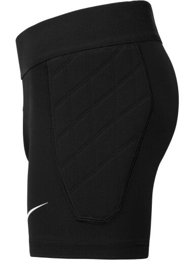 Nike juodi paminkštinti vartininko šortai Nike juodi paminkštinti vartininko šortai