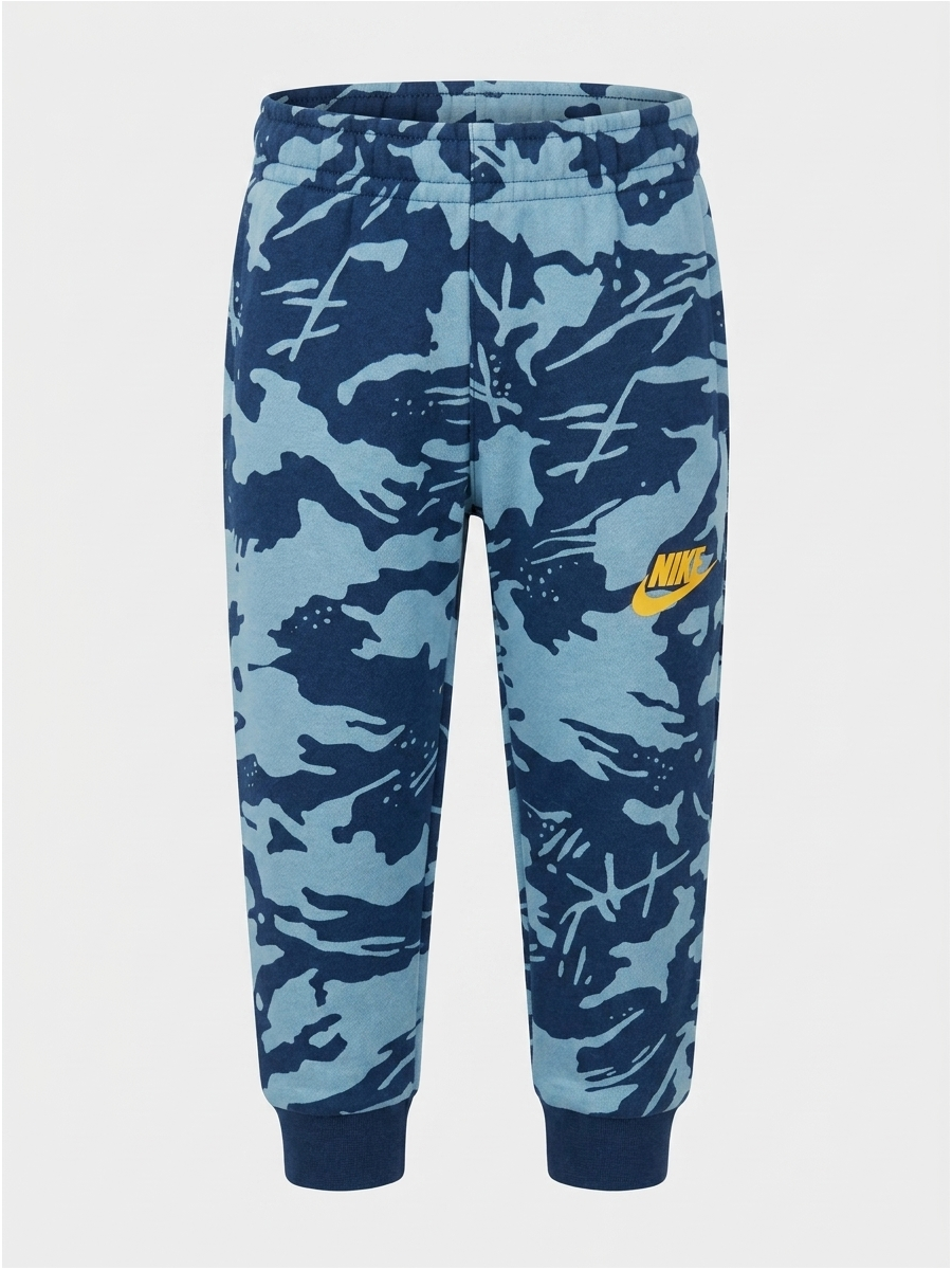 Nike mėlynos kamufliažinės kelnės