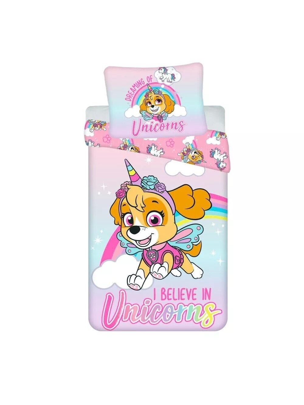 Patalynės komplektas Paw Patrol Unicorn Dreams 5192D137 Patalynės komplektas Paw Patrol Unicorn Dreams 5192D137