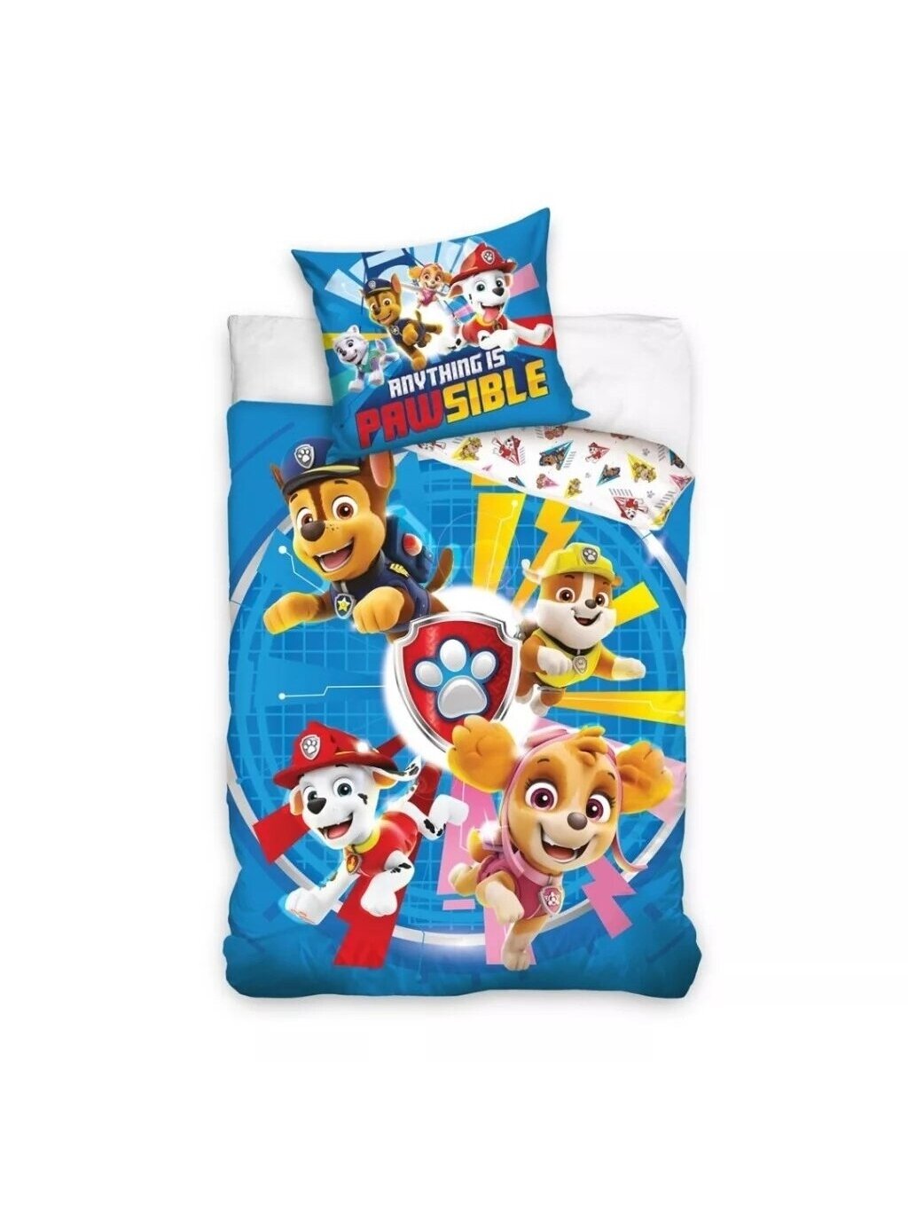 Patalynės komplektas Paw Patrol Pawsible