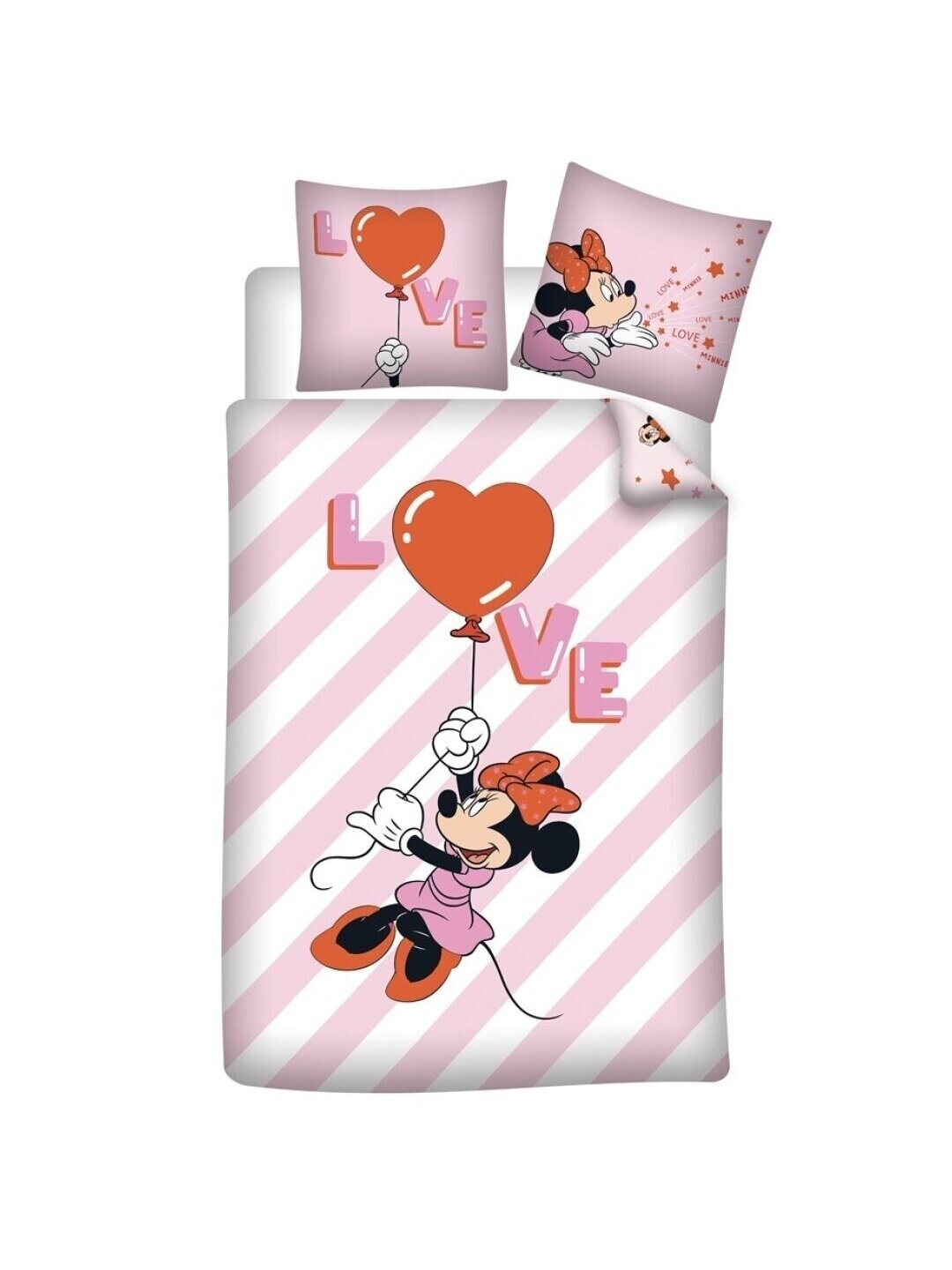 Patalynės komplektas Mickey Mouse Love Balloon 4382D88-1