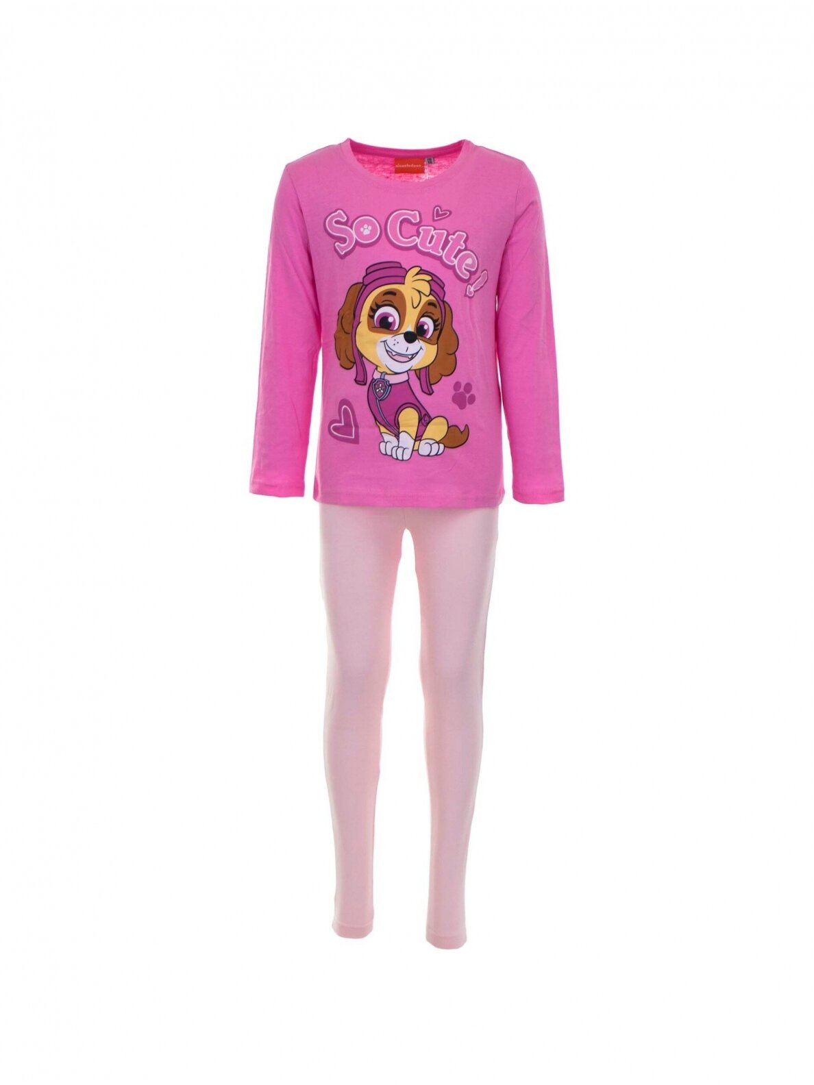 Paw Patrol rožinės spalvos pižama 1599D72 Paw Patrol rožinės spalvos pižama 1599D72
