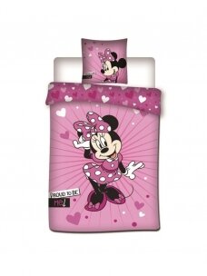 Patalynės komplektas Minnie Mouse Pink 3119D