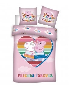 Patalynės komplektas Peppa Pig Friends Forever 3196D344