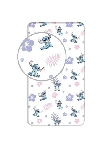 Paklodė su guma Disney Lilo and Stitch 3461D355