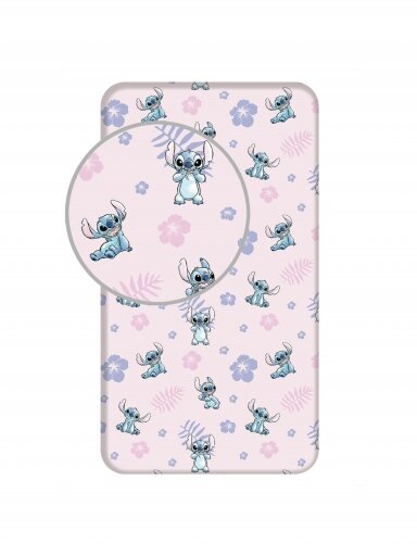 Paklodė su guma Lilo & Stitch 3505DZP3