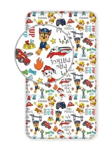 Paklodė su guma Paw Patrol Digger 3343D100