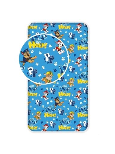 Paklodė su guma Paw Patrol Yelp 3688D61