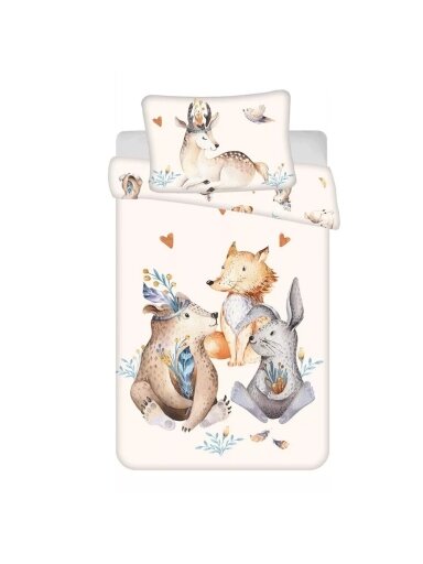 Patalynės komplektas Animals Woodland 5082D360