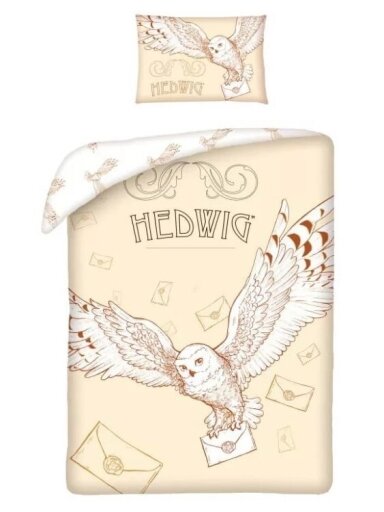 Patalynės komplektas Harry Potter Hedwig 3294D56
