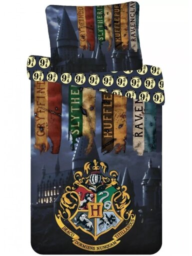 Patalynės komplektas Harry Potter Houses 3494D37