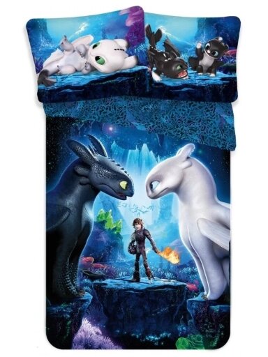 Patalynės komplektas How To Train Your Dragon Cave 3720D78